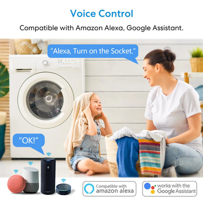LoraTap Wifi Socket Israel Plug Outlet 16A Energy Consumption Monitoring Tuya Smart Life App Remote Control Home Assistant Alexa