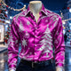 Men's Christmas Tree & Snowflake Shirt — view 18
