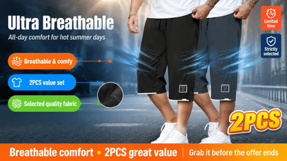 High-Quality Ice Silk T-Shirts Men Plus Size 8XL Male Tshirt Fat Man Tee Shirt Breathable Wearing Tee Tops Running Fast Shipping