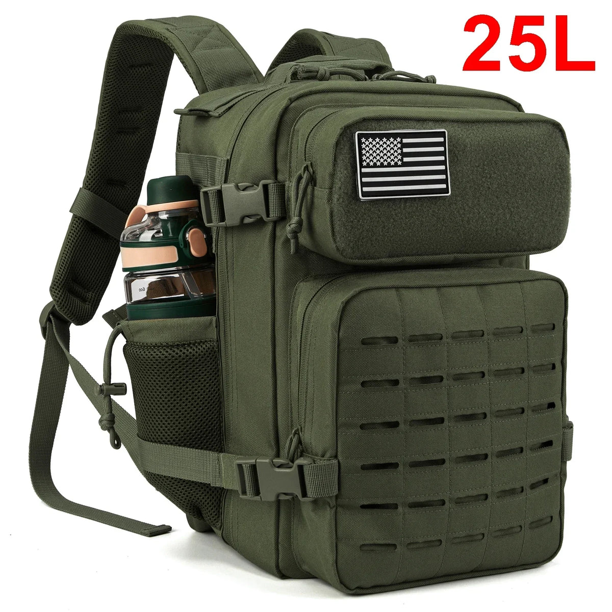 MOLLE Backpack with Bottle Holders — view 13