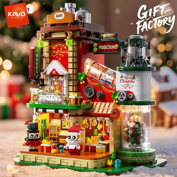 Christmas Gift Factory Building Set — product image