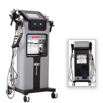 10in1Multifunction Facial Beauty Equipment Hydra Dermabrasion Oxygen Jet Peel Skin Cleaning Machine ProfessionalSalonUseforF