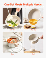 Nonstick Cookware Set with Pan Protectors — view 4
