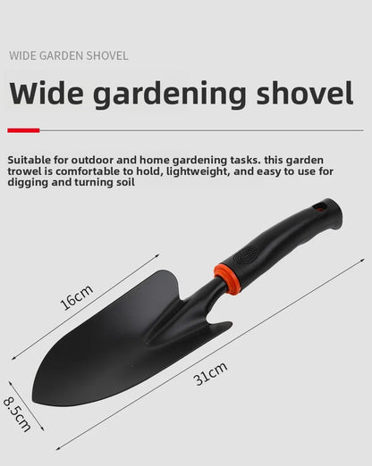 5 Pack 5-in-1 Gardening Hand Tool Set, Mini Hoe & Small Shovel for Outdoor Digging, Garden Loosening & Beach Clamming Tools