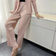 High-Waisted Pleated Wide-Leg Pants