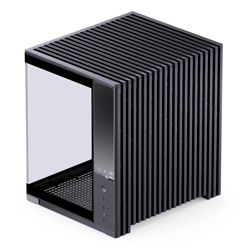 Jonsbo D34 MATX SeaviewRoom Chassis Support 280 Cold Row ATX Power Supply Type-C Digital Monitoring Screen Mini-ITX Desktop Case