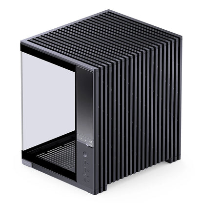 Jonsbo D34 MATX SeaviewRoom Chassis Support 280 Cold Row ATX Power Supply Type-C Digital Monitoring Screen Mini-ITX Desktop Case