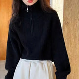 Women's Half-Zip Knit Pullover — view 3