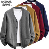 Men's V-Neck Button Cardigan — product image