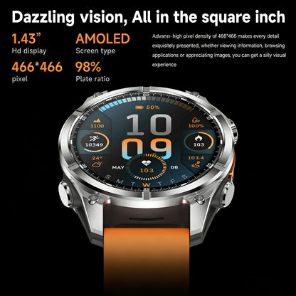 2026 HD300 Smart Watch AMOLED Path 5.4Bluetooth Chat AI GPT Waterproof Health Watches Bluetooth Call Travel Diving Smartwatch