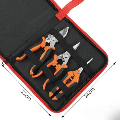 3Pack Stainless Steel Pruning Shears Garden Shears Garden Clippers With Oxford Storage Bag Gardening Tools Scissors