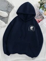 Leopard Cherry Graphic Hoodie