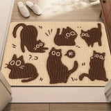Cat Print Kitchen Floor Runner — product image