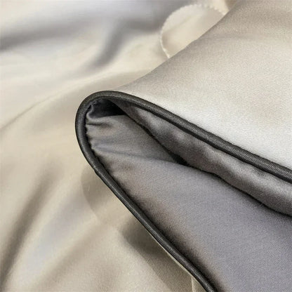 Lightweight Summer Quilt, 100% Polyester Fabric, Microfiber Filling With Embroidery Decoration, Breathable Bed Comforter