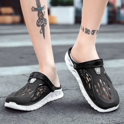 Summer Comfortable Men's Breathable Outdoor EVA Injection Clogs Casual Sandal Men Beach Slippers Water Shoes Pool Sandals