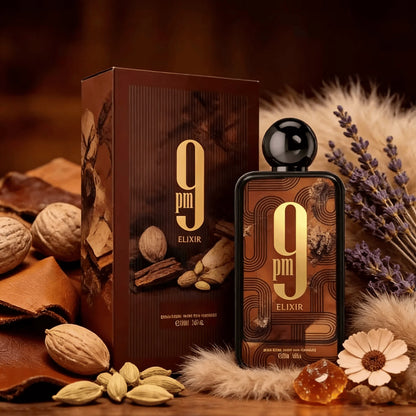 9 pm Elixir Unisex Perfume - 100ml Intense Parfum, Rich Long-Lasting Scent for Any Occasion