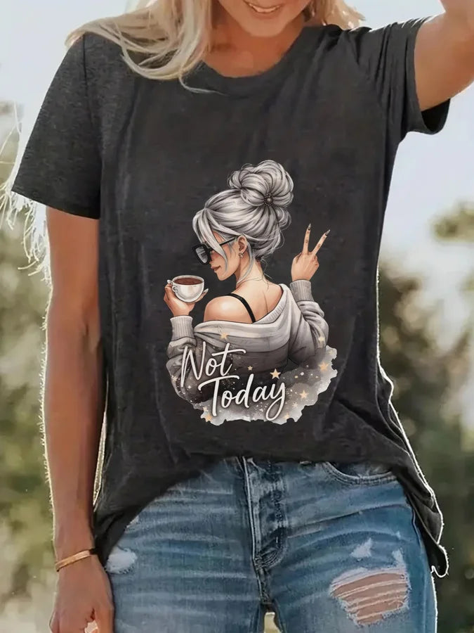 Vintage Wine Graphic T-Shirt