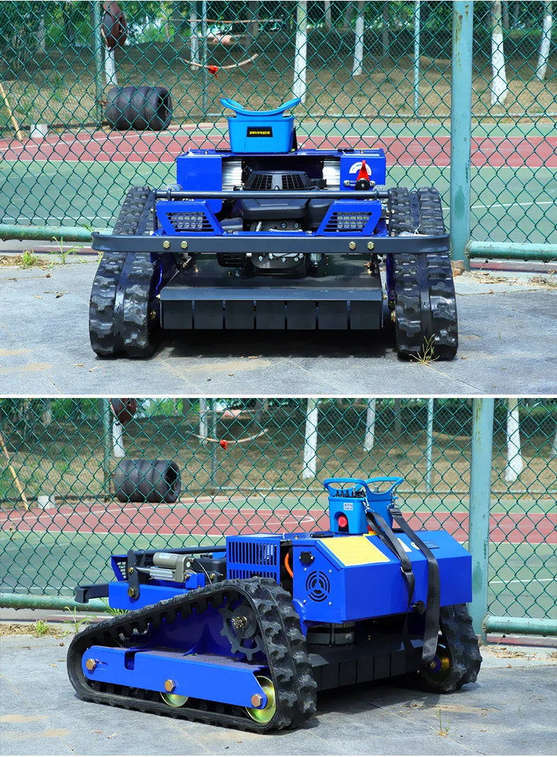 Customized Remote Control Self Propelled DIY Mower AWY-550 Crawler All-terrain with Simple Operation and High Efficiency CE EPA