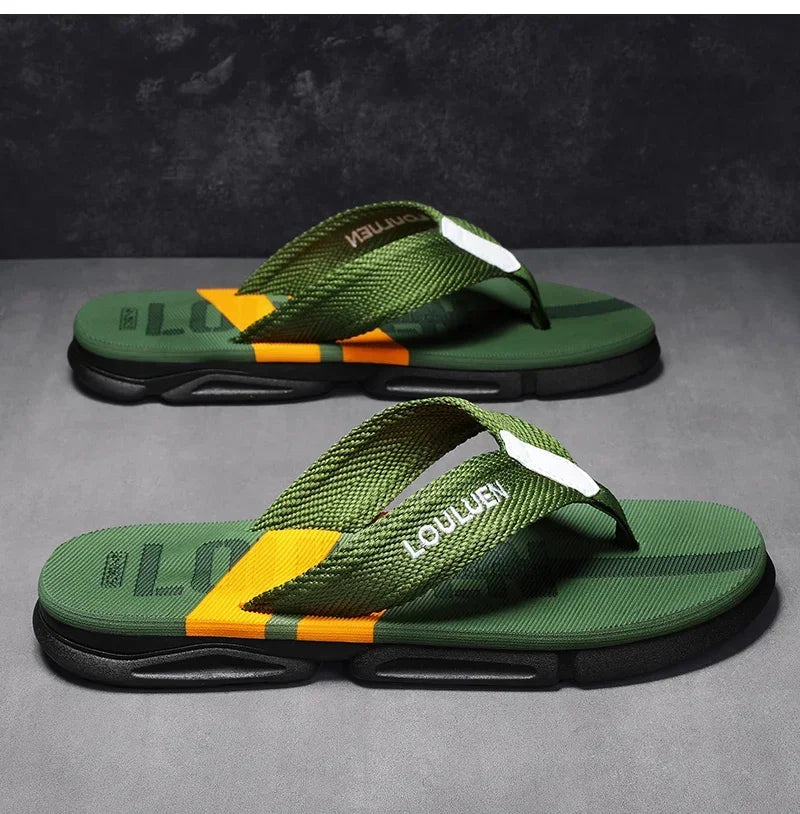 Summer Fashion Men Slippers Flip-Flops Outdoor Beach For Man Casual Breathable Antiskid Men's Sports Party Sneakers Shoes