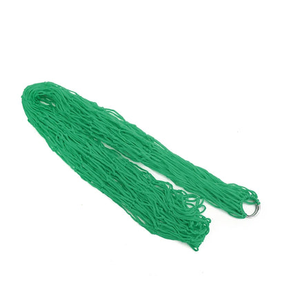 Outdoor Equipment Thick Mesh Camping Hammock Nylon Rope Single Person Mesh Hammock Outdoor Camping Equipment Accessories