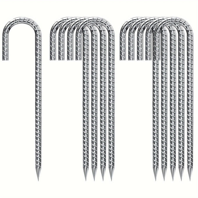 J-Hook Ground Anchor Stakes — product image