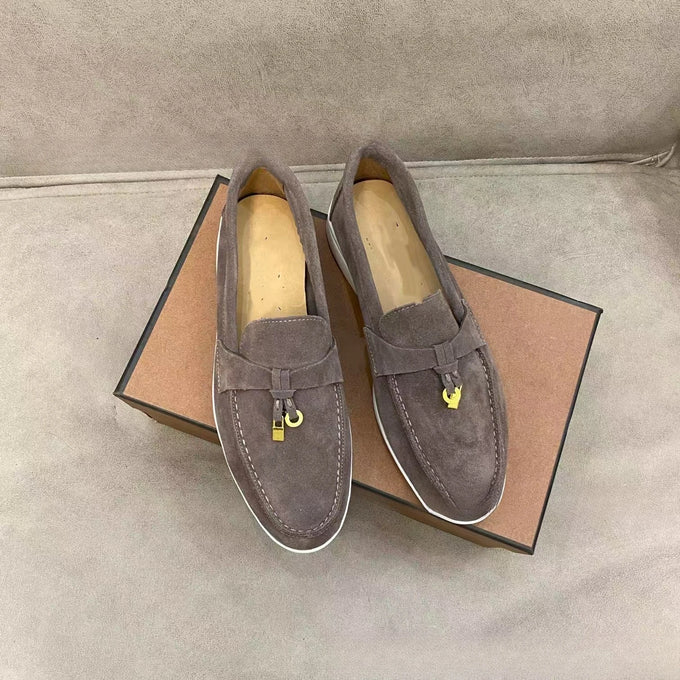 Suede-Style Boat Loafers — product image