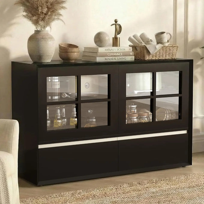 Glass-Door Storage Cabinet — product image