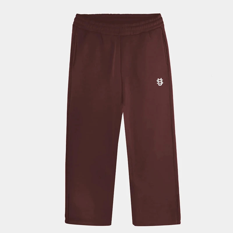 Streetwear Hoodie Sets Mens Y2K Straight Sweatpants Fashion Embroidery Logo Suits Casual High Street Couple Training Suit