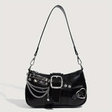 Y2K Rivet Chain Shoulder Bag — view 9