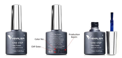 Venalisa Color Gel Nail Polish VIP Kit Full Cover Enamel For Nail Manicure Glitter Sparkle UV Gel Soak Off Nail Gel Polish 7.5ml