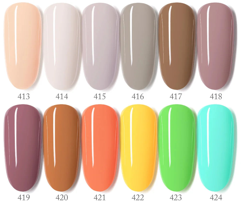 1Set VENALISA TPO FREE Whole Set Nail Gel Polish with Color Display For New Learner Nail Maincure Gel Varnish Branded Suitcase