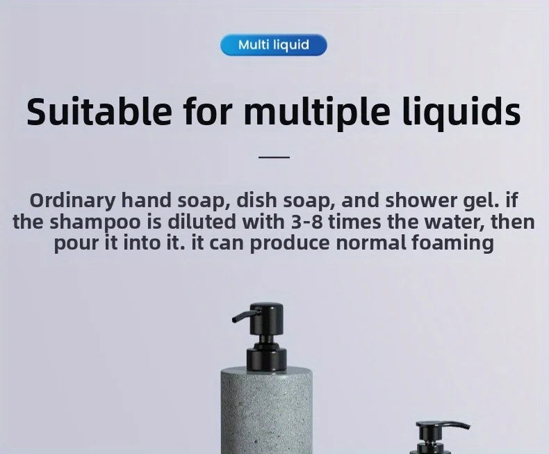 Rechargeable 400ml Automatic Foaming Soap Dispenser Wall Mounted Touchless Sensor Adjustable Foam LED Screen Bathroom Kitchen