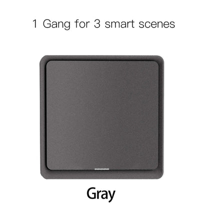 Moes ZigBee Wireless Scene Switch 12 control modes Handheld Push Button Setup Home Automation Scenario Tuya Smart Devices