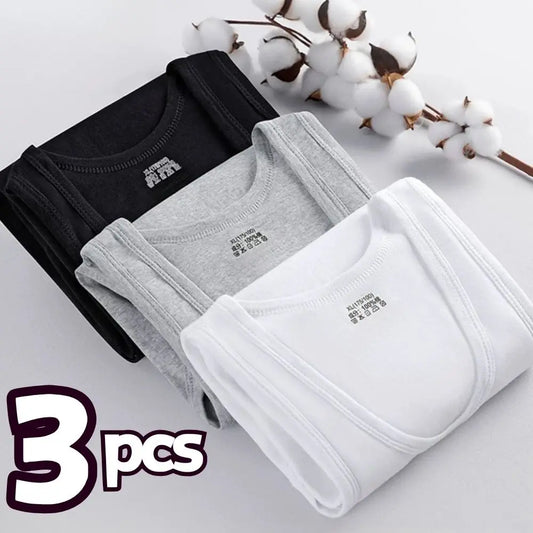 3PCS Summer Men Women Tank Top Cotton Sleeveless Shirt
Bodybuilding Muscle Vest Women Basic Elastic Tank Top Fitness T-shirt Hot