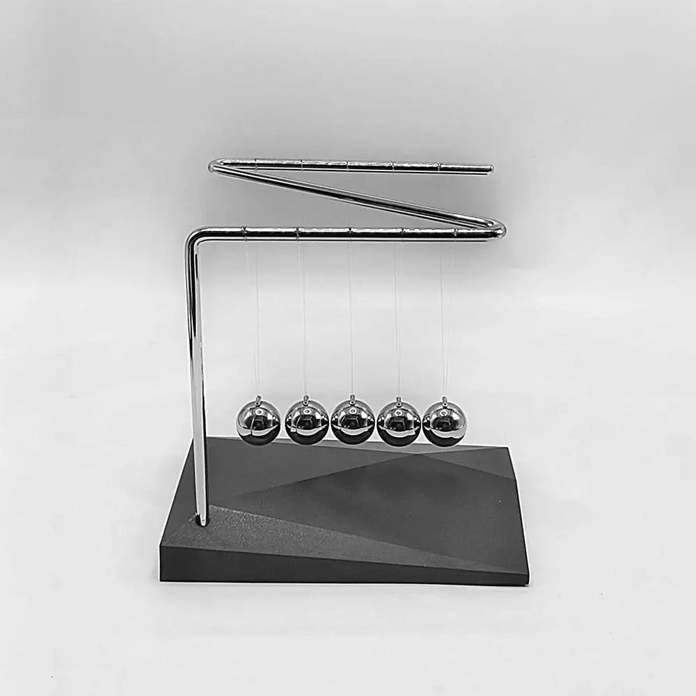 Motion Balance Machine Newtons Cradle Steel Balance Steel Balls Desktop Ornament Physics Science Pendulum Home Decoration