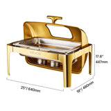 Roll-Top Chafing Dish Buffet Server — view 8