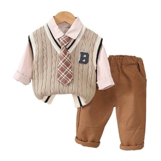 Kids' Vest, Shirt & Pants Set — product image