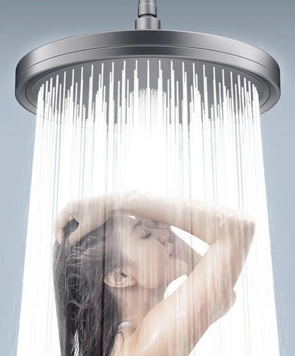 NEW 6 Modes Rainfall Shower Head Bathroom High Pressure Top Rain Shower Heads Shower Faucet Accessories Gun Grey/Black/Silver