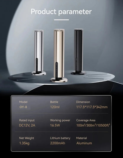 Home Intelligent Aroma Essential Oil Diffuser Aroma Diffuser Machine APP Control Big Coverage Electric Smell for Hotel