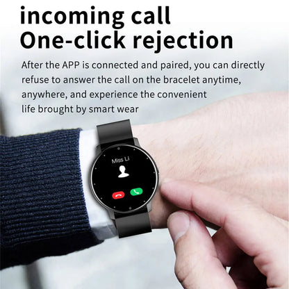 NEW Fashion Men Smart Watch Wireless Call Digital Fitness Tracker IP68 Waterproof Sport Smartwatch for Women Android Phones 2026