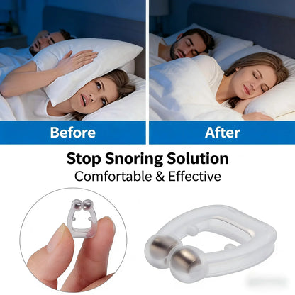 Snoring Stopper Anti-Snoring Device Gadget for Men And Women Snore Prevention Comfortable Nasal Strips for Better Sleep Quality
