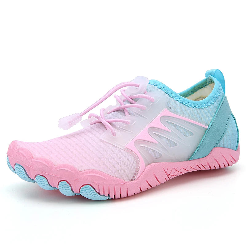 Outdoor Barefoot Sneakers Aqua shoes Men's and Women's Children's Quick-drying Swimming Beach Shoes Water Shoes Suitable Water S