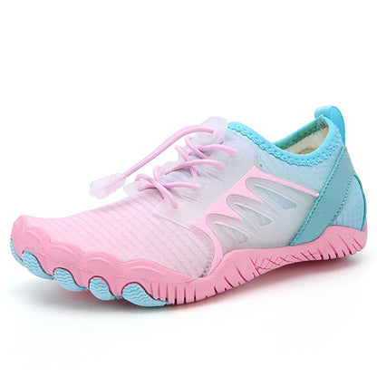 Outdoor Barefoot Sneakers Aqua shoes Men's and Women's Children's Quick-drying Swimming Beach Shoes Water Shoes Suitable Water S