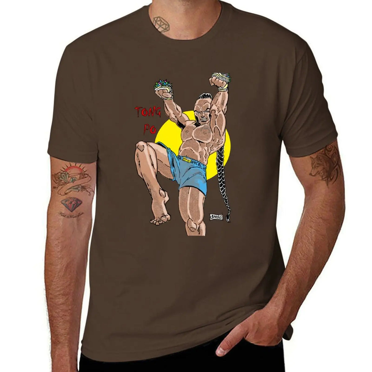 Men's Tong Po Graphic T-Shirt — view 16