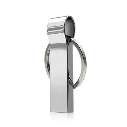 100PCS/lot Metal Pen Drive 64GB 32GB 16GB USB Flash Drive 8GB 4GB U Disk 2GB 1GB 128M 256M 512M Key Usb Stick Free Custom Logo