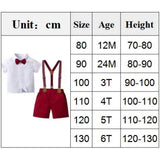 Kids' Star Print Suspender Outfit Set — view 6