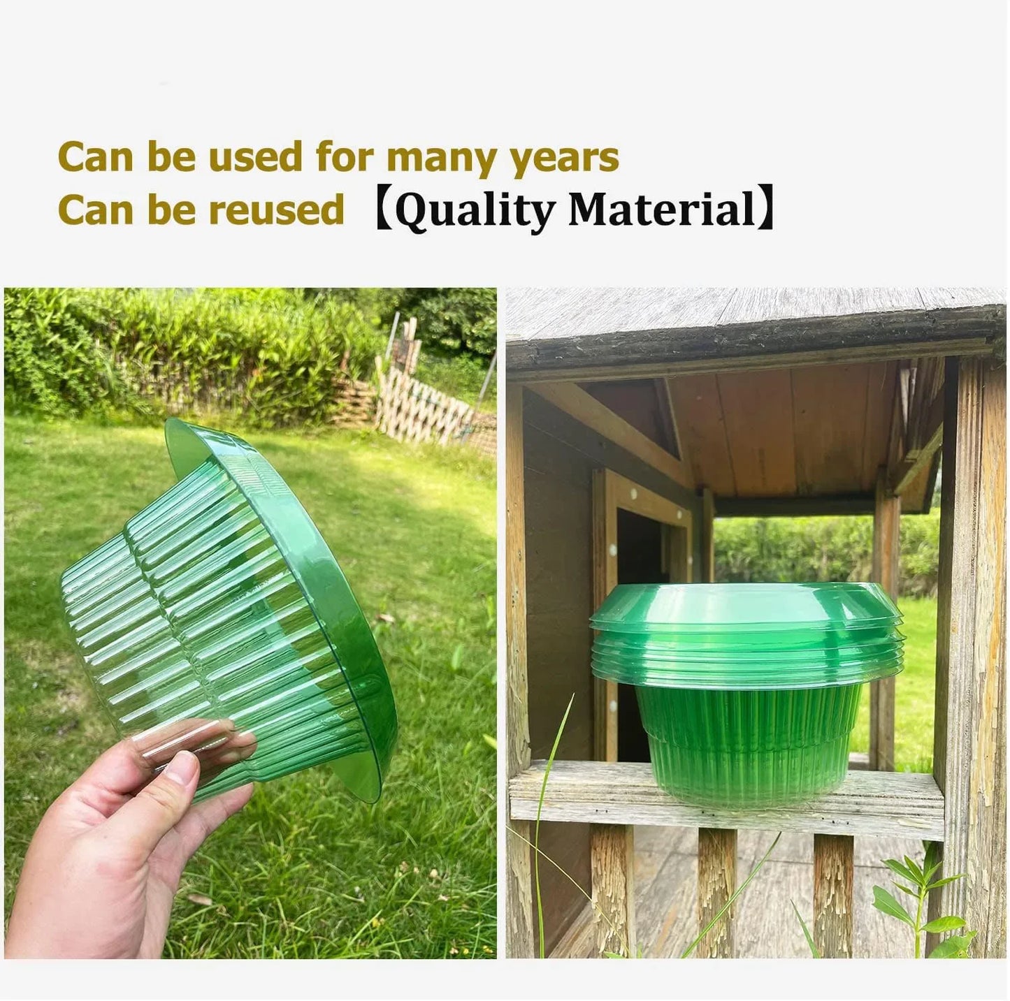 1/30pcs Plants Slug Protection Rings Green Planter Flower Pot Snail Vegetables Cover Reusable Pest Control Trapper Garden Tool