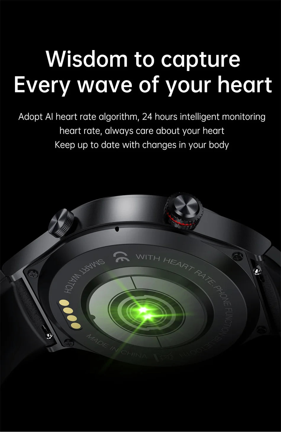 2025 NFC Bluetooth Call Smart Watch Men Full Screen GPS Sports Bracelet Waterproof ECG Health Monitor SmartWatch for IOS Android
