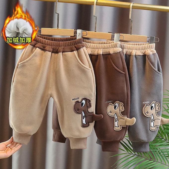 Kids' Fleece-Lined Casual Pants — product image