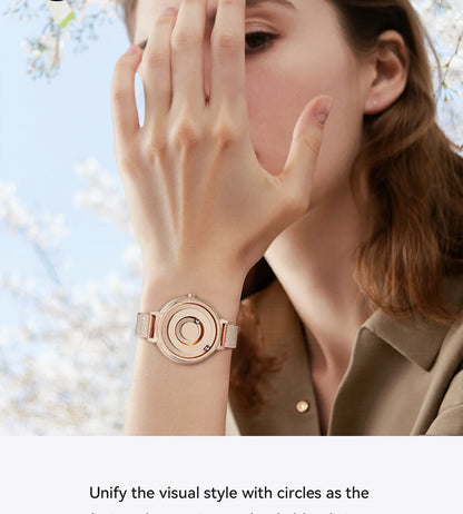 Eutour New Original Magnetic Rose Gold Trend Women's Watches Female Student Quartz Watch Simple Fashion Women's Watches